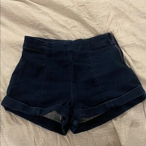 Forever 21 Navy High Waist Women's Shorts
